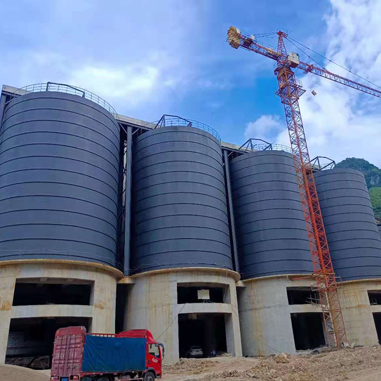 青岛骨料钢板仓建造施工周期从规划到竣工的每一步